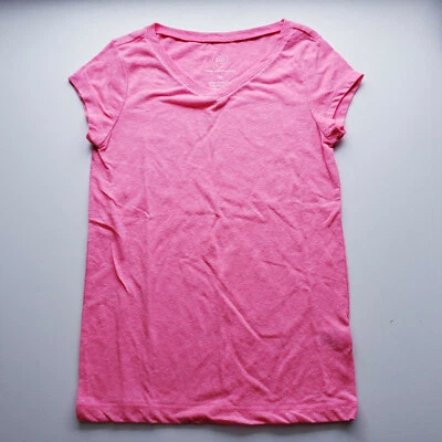 PS Aeropostale Girls Pink T-Shirt Short Sleeve Size 10 - Image 1 of 4