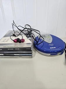 RCA 45 ESP X Portable CD/CDR/RW Player FM Digital Tuner Radio RP2430B And 5 Cds - Picture 1 of 12