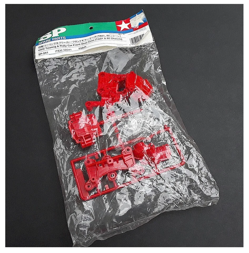 Caja de cambios delantera RC Tamiya 50541 SP541 (roja) juego para TA01 TA02 repuestos nuevo en caja Foto 1 de 1