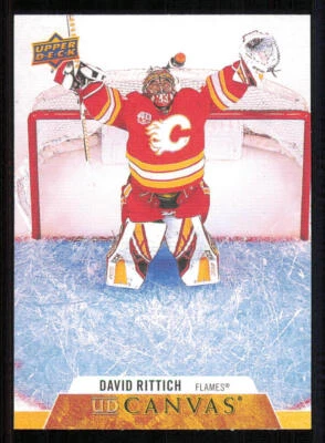 2020-21 Upper Deck Canvas #C134 David Rittich - Image 1 of 2