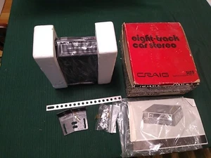CRAIG 3152 8 Track Car / Truck Stereo Player MINT IN ORIGINAL BOX Brand new! - Picture 1 of 8