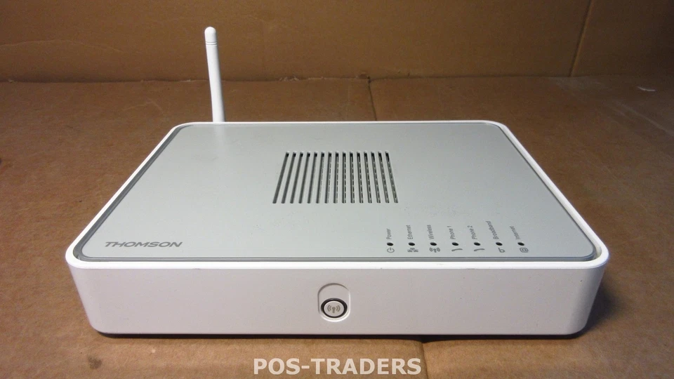 THOMSON TG782 Wireless VoIP Voice over IP ADSL2+ 4-ports Gateway EXCL PSU - Bild 1 von 3