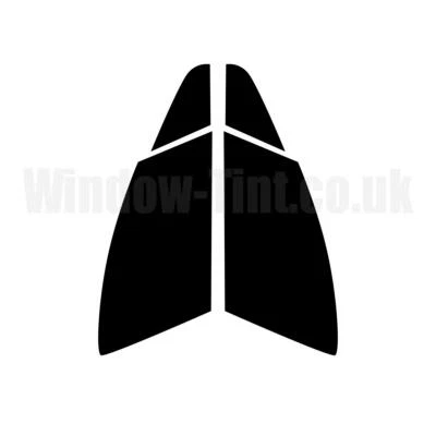 Tinte de ventana de coche precortado para Peugeot 508 Estate 2011+ película tintadora de ventanas delanteras Foto 1 de 4