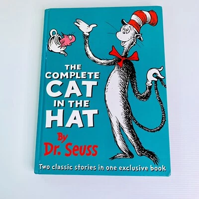 The Complete Cat In The Hat by Dr Seuss 2 in 1 Stories Hardcover 2002 - Image 1 of 4