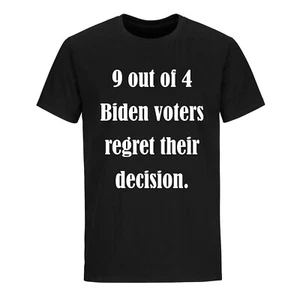 Maglietta Joe Biden Funny Humor Trump 2024 Camicie Politiche Funny Biden T-shirt - Foto 1 di 12