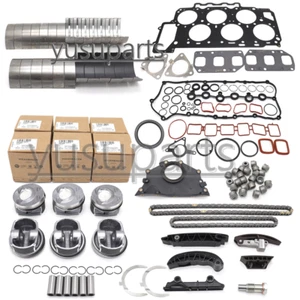 Engine Overhaul Pistons Bearings Kit For Audi Q7 Porsche VW Passat CC 3.6L VR6 - Picture 1 of 7