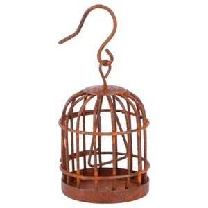Wrought Cage Hanging Decoration Decorative Mini Pendant - Picture 1 of 12