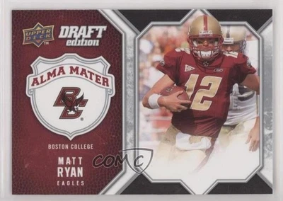 2009-10 Upper Deck Draft Edition Alma Mater Matt Ryan #AM-MR - Image 1 of 2