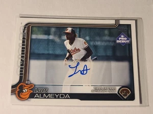 2025 Topps Pro Debut Autograph Luis Almeyda #PD-49 Auto FCL Orioles - Picture 1 of 2