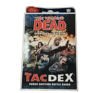 The Walking Dead Survivors vs Walkers TACDEX Power Shifting Battle Card Game NIB - Picture 1 of 4