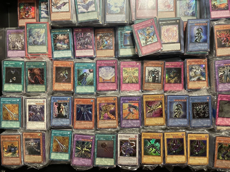 Yugioh 1400 Card Collection 1st Editions NM Holo Vintage Bulk Wholesale Bonuses - Image 1 of 1