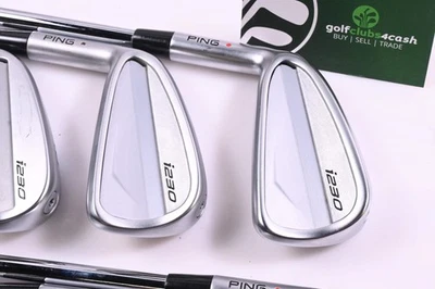 Left Hand Ping i230 Irons / 4-PW+GW / Red Dot / Stiff Flex N.S.Pro Modus³ Tour - Image 1 of 4