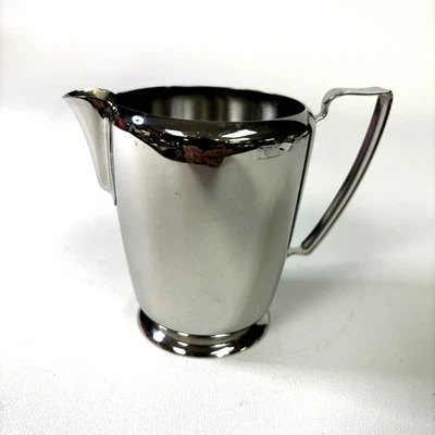 Crema de acero inoxidable Old Hall England 4" de alto 3" de diámetro Foto 1 de 4