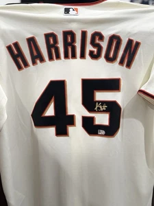 Kyle Harrison Signed Authentic  San Francisco Giants  Nike Jersey With Tags - Picture 1 of 4