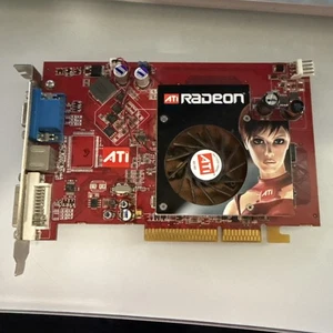 AGP Card ATI Radeon X1600 Pro AGP 512M VGA TV DVI graphics card - Picture 1 of 2