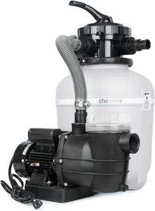 13” Sand Filter Pump 2500GPH 1/3HP 6-Way Valve Above Ground Pool - Picture 1 of 9