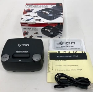 Ion Power Scan USB Film and Slide Scanner/Converter/ Viewer Boxed - Picture 1 of 4