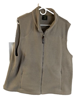 Cabela's, Men's, Polartec, Fleece Vest, Brown, Size 2XL - Image 1 of 3