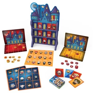 Wizarding World, Harry Potter Games HQ Checkers Tic Tac Toe Memory Match Go Fish - Picture 1 of 8