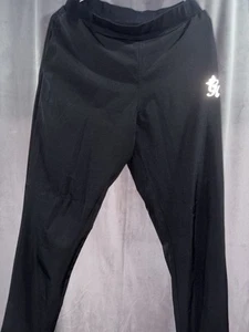 Gym King Tracksuit Bottoms Men’s Small Black And Grey - Picture 1 of 3