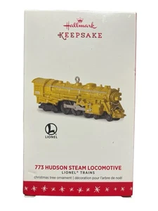 Locomotora de vapor Hallmark 773 Hudson 2016 edición limitada adorno fundido a presión HM7 - Imagen 1 de 4