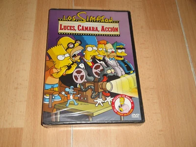 LOS SIMPSON: LUCES, CAMARA, ACCION POR MATT GROENING EN DVD NUEVA PRECINTADA - Imagen 1 de 2