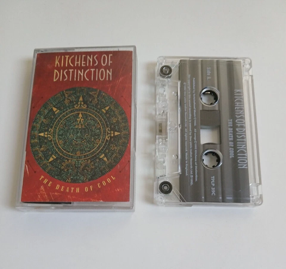 KITCHENS OF DISTINCTION THE DEATH OF COOL CASSETTE TAPE ONE LITTLE INDIAN 1992 - Image 1 of 1