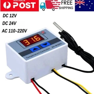 XH-W3001 12V/24V/110-220V 10A LED Temperature Controller Thermostat Switch Probe - Picture 1 of 14