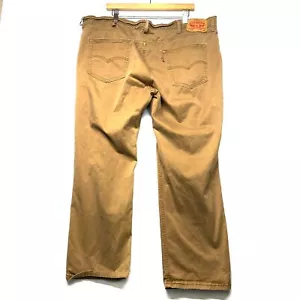 Levi's 541 Men Jeans 44 X 30 Brown Denim 5-Pockets Athletic Fit Straight Zip Fly - Picture 1 of 15