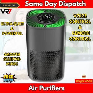 vR7 Air Purifiers Core 300 Anti Allergen H13 HEPA Carbon Air Filters For Home - Picture 1 of 7