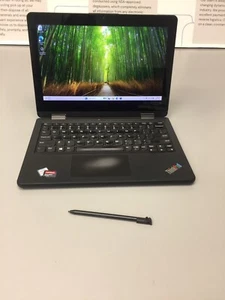 lenovo thinkpad 11e intel core M3-8100 Y cpu 1.10 ghz 11.5'' 128 GB SS 4 GB RAM - Afbeelding 1 van 21