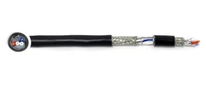 24AWG 2Pr RS-485 geschirmtes Kabel gleich Belden 9842, Str TC, PE Ins, OS + Dr 500' - Bild 1 von 13