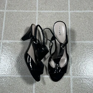 east 5th black heels size 7.5 - Picture 1 of 7