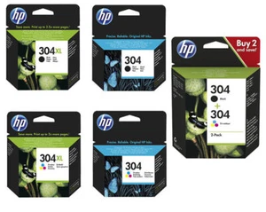 304 304 XL Drucker Patronen Multipack Set Tinte Einzelne Farben Original - Bild 1 von 10