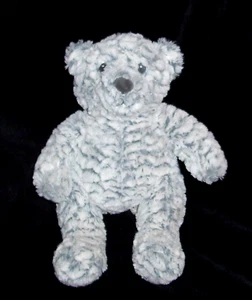 14 Zoll First Impressions Macys grau mattierter Teddybär weiches Plüschtier Stofftier - Bild 1 von 2