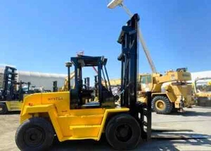 Hyster 21,000 LB Pneumatic Sit Down Forklift #3073 - Picture 1 of 10