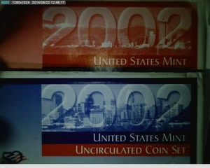 2002 P & D Mint Set in holder from Mint Both sets - Picture 1 of 3