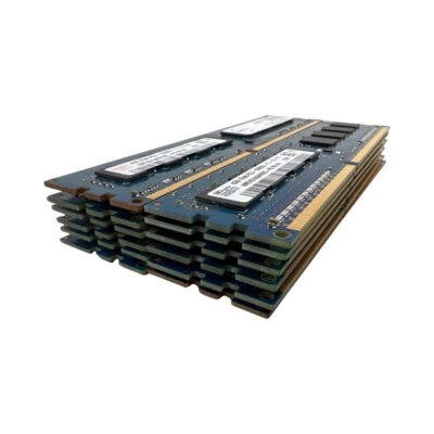 Lot of 10 - SK Hynix 4GB(40GB) 1Rx8 PC3-12800U Desktop Memory HMT451U6AFR8C-PB - Image 1 of 4