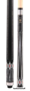 MCDERMOTT STAR S51 TWO PIECE BILLIARD TABLE POOL CUE STICK w/ IRISH LINEN WRAP - Picture 1 of 3