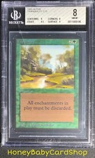 MTG Limited Edition Alpha 1993 Tranquility BGS 8.0Q++ NM/MT Old School 93/94