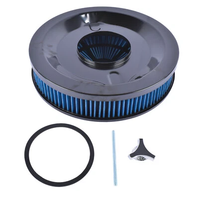 Juego de purificador de aire azul 14" x 3" Super Flow lavable azul extraflow para Chevy Ford Foto 1 de 4