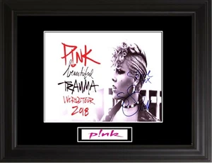 Pink Autographed Photo - Picture 1 of 1