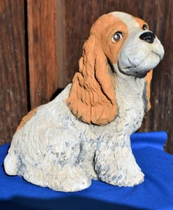 COCKER SPANIEL Hund GIESSFORM Latex Fiberglas Unterlage Herstellung Beton Gips Statue - Bild 1 von 7