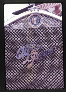 1930s Alfa Romeo Emblem - 1985 Florida Car Show - Vintage Automobile Slide - Picture 1 of 3