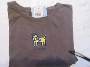 NWT! CLASSIC LIFE IS GOOD GIRLS L/S TEE ROCKET.. "CHILLY DOG" (L-12).GREAT GIFT - Picture 1 of 3