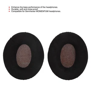 Replacement Ear Pads Cushion Cover for Sennheiser Momentum Headphones Headset - Picture 1 of 12