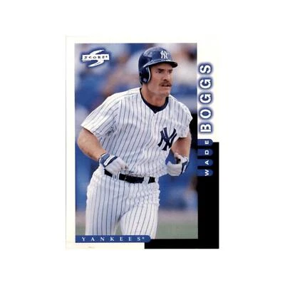 1998 Score Wade Boggs Baseball Cards #221 - Image 1 of 3