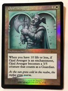Foil Opal Avenger Urza's Legacy MTG Magic the Gathering - Picture 1 of 2