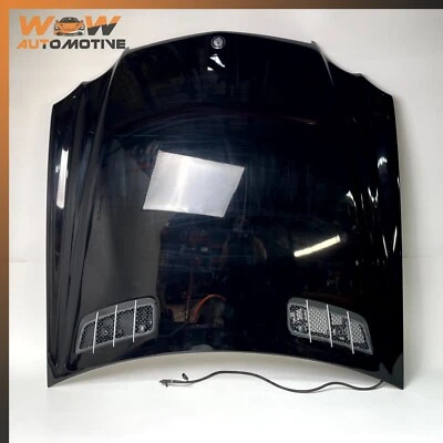 03-08 MERCEDES R230 SL550 SL500 SL55 SL600 SL63 AMG CAPÓ CARCASA NEGRO OEM Foto 1 de 4