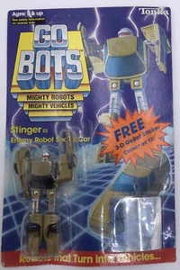 Vintage 1985 Sealed TONKA GoBots STINGER (53) Enemy Robot Sports Car  #7254  - Picture 1 of 11
